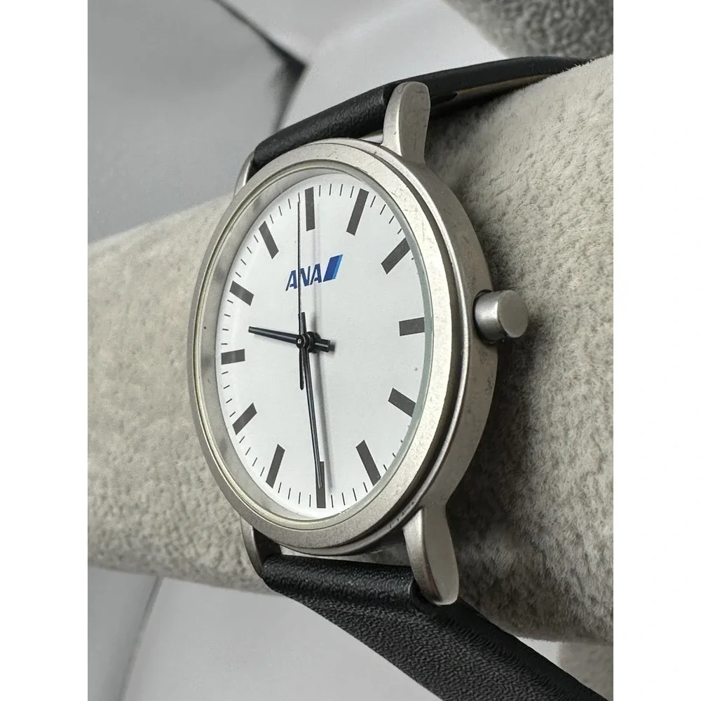 Seiko V701-7080 New Battery ANA All Nippon Airways 34MM 7.75